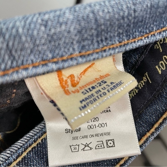 𝅺[25] Citizens of Humanity Kelly #001 Stretch Low-Waist Bootcut Dark Ombre Wash - Picture 14 of 15